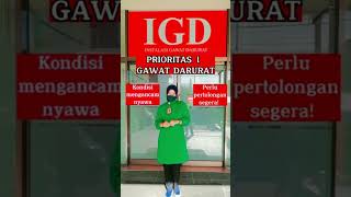 Download lagu Sistem #TRIASE di #IGD, yaitu melayani berdasarkan derajat kegawatan pasien #shorts #puribundamalang mp3