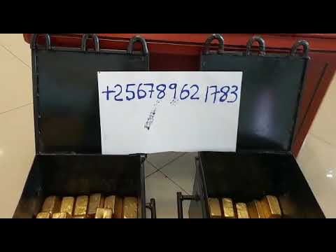 Gold seller in, Uganda Africa.