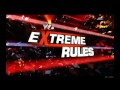 WWE Extreme Rules 2013 Opening Pyro (HD) 