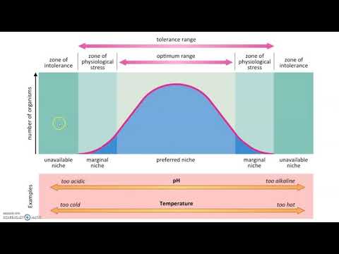 image-What is range of tolerance in biology?