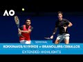 Kokkinakis Kyrgios V Granollers Zeballos Extended Highlights SF Australian Open 2022