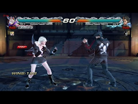 265_6 D Kunimitsu Ryona (Anakin x24) vs (Yeonarang) Hwoarang - Tekken 7 Online sin Grafica Rank