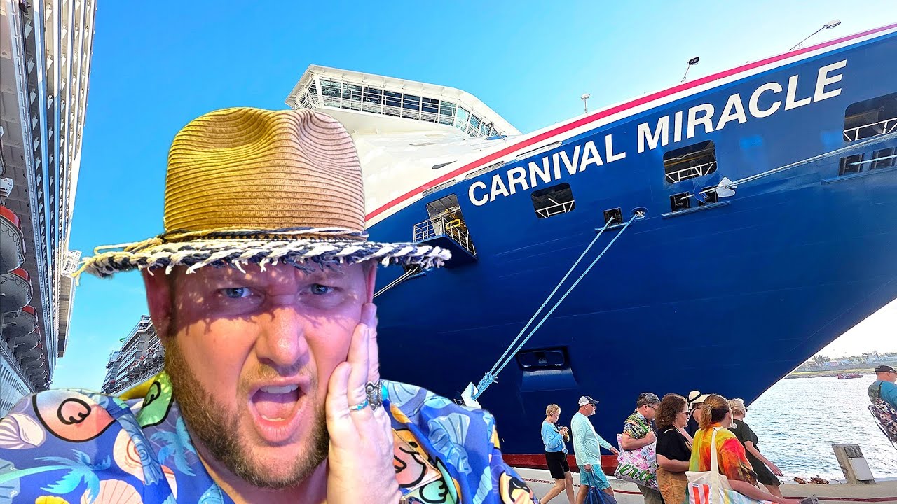 Everyone WARNED Me! Is This REALLY the WORST Cruise Line? CARNIVAL MIRACLE