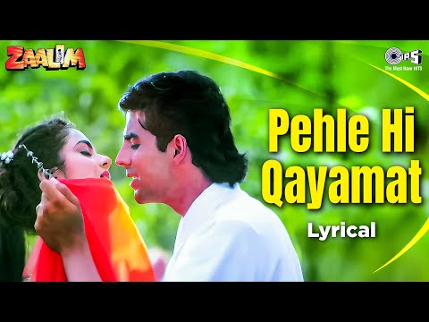 Pehle Hi Qayamat Kya Kam Tha  Lyrical | Zaalim | Akshay Kumar, Madhoo |  Alka Yagnik, Vinod Rathod