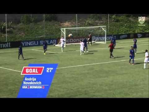 Match Analysis | U-20 MNT vs Bermuda on July 16th, 2014