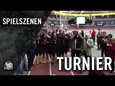 SC 1960 Hanau - 1. FC Hochstadt (Finale, Hallenmasters Hanau 2017) - Spielszenen | MAINKICK.TV
