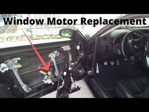 Infiniti G35 - Window Motor Replacement