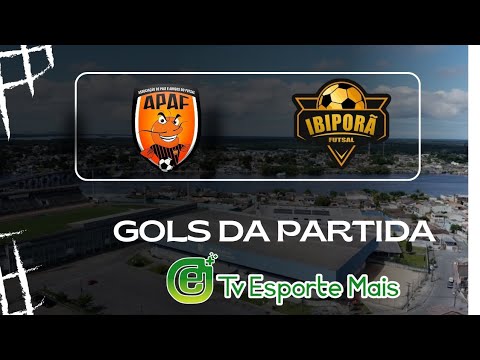 Goals from APAF Futsal and Ibiporã Futsal - Paranaense Futsal Bronze Series