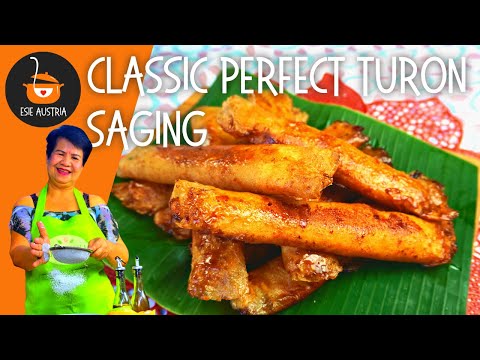 CLASSIC PERFECT TURON SAGING | TURON SAGING | SABA RECIPE