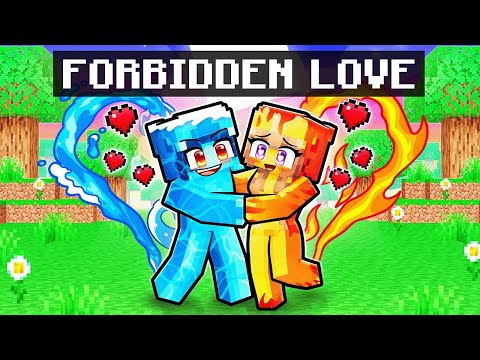 Omz & Lily ELEMENTAL FORBIDDEN LOVE in Minecraft!
