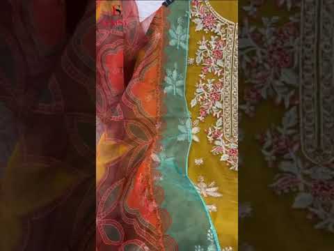 Deepsy Suits 1075 Organza Wholesale Pakistani Salwar Suit – product video thumbnail