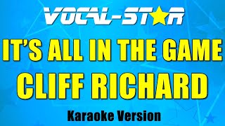 Cliff Richard - It&#39;s All In The Game (Karaoke Version) with Lyrics HD Vocal-Star Karaoke