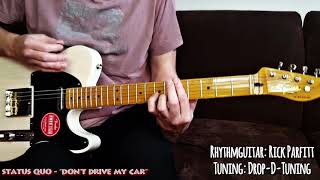 STATUS QUO - &quot;Don&#39;t Drive My Car&quot; for Rhythm-Guitar (Rick Parfitt) Rhythm Method (Studio Version)