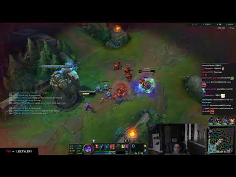 Tyler1 gotta be careful of the Qiyana classic right here