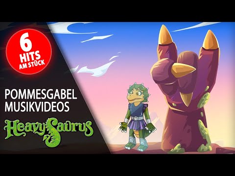 Heavysaurus – Alle offiziellen Musikvideos vom Album Pommesgabel 🤘 6 Songs am Stück