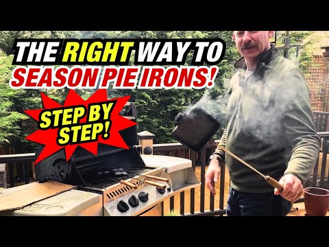 How to Perfectly Season Your Rome Pie Irons | Camp Cooking Tips