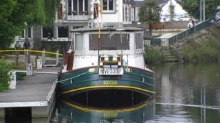 preview picture of video 'Boat 'Occitane' NV2339F River Blavet, Pontivy, Morbihan, Brittany, France 29th April 2011'
