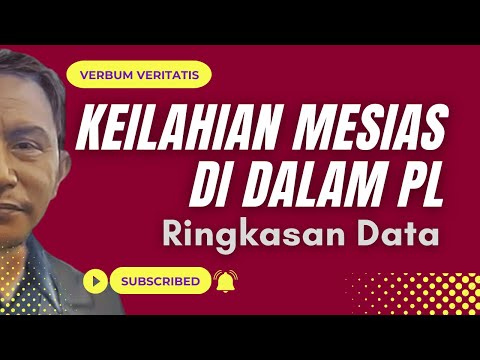 Tiga Menit Buktikan Keilahian Mesias dari PL