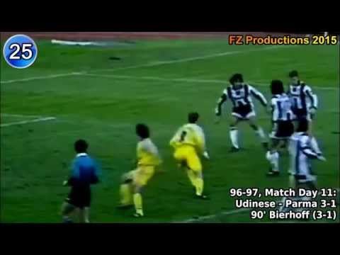 Oliver Bierhoff - 102 goals in Serie A (part 1/3): 1-32 (Ascoli, Udinese 1991-1997)