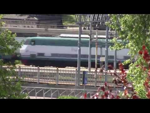 E444 064 + E656 431 + 4 carrozze SBB con EC153 - Monza 24/04/2014