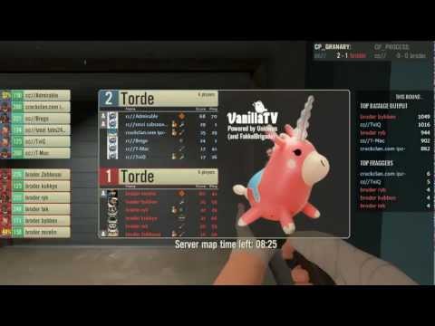 VanillaTV - Broder vs Crack Clan - ETF2L Season 14 Premier Division - Granary [Map1]