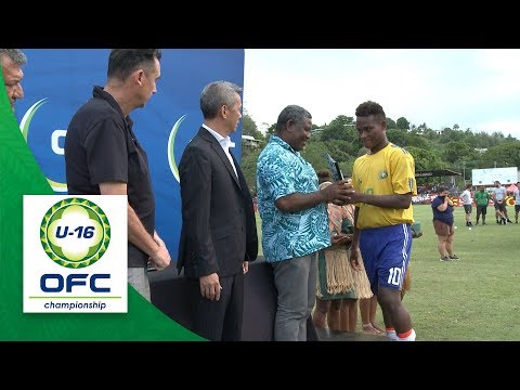 2018 OFC U-16 CHAMPIONSHIP FINAL Award Ceremony