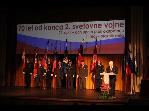 Proslava v počastitev 27. aprila, 1. maja in 70-letnice osvoboditve