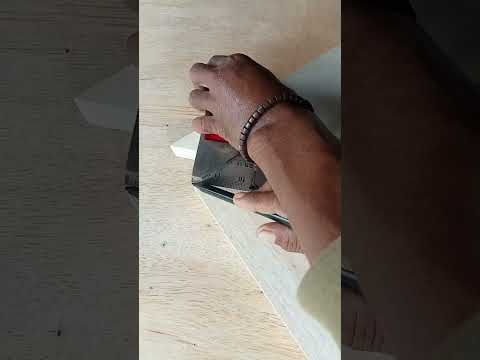 triangular elbow joint #woodworking #diy #ideas