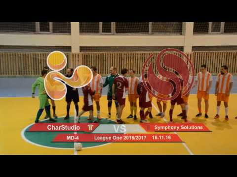 CharStudio 2 - 5 Symphony Solutions (League One 2016/2017, Group Stage Highlights)