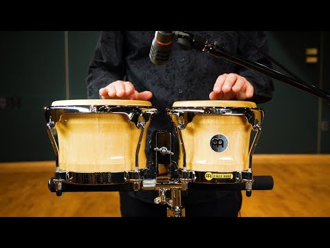 Professional Series Wood Bongos - Natural - FWB400NT