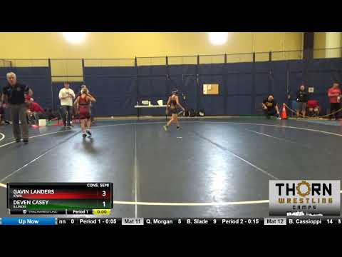 12U 78 Gavin Landers Iowa Vs Deven Casey Illinois
