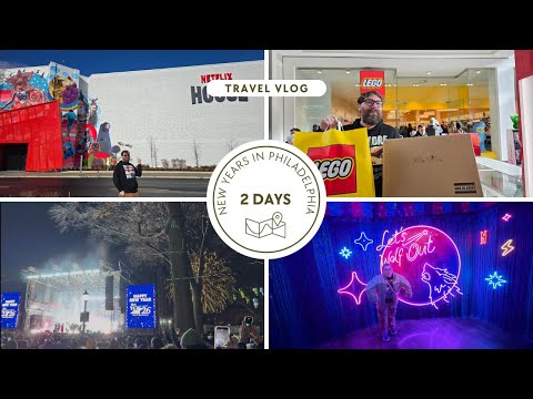 New Years in Philadelphia / Netflix House / LEGO Stranger Things VLOG