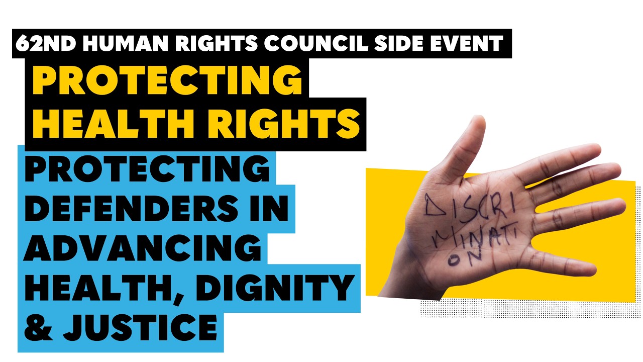 Protecting the defenders of the right to health
