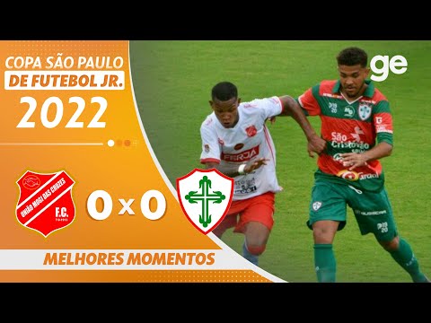 Gols e lances de União Mogi x Portuguesa