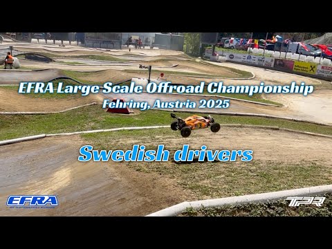 Swedish drivers at the EFRA Euros in Large Scale Offroad, Fehring Austria 2025