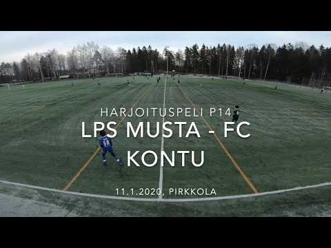 Harjoituspeli P14: LPS musta - FC Kontu, 11.1.2020