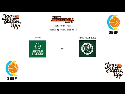 Skuru Basket (P01) mot KFUM Nässjö Basket - 2015-05-16
