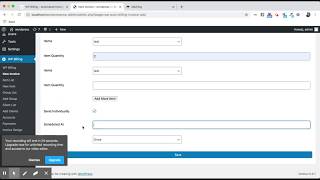 WP BILLING – AUTOMATED INVOICE MANAGER Recurring