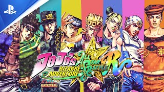 JoJo's Bizarre Adventure: All Star Battle R - Trailer de lancement - VOSTFR - 4K | PS4, PS5