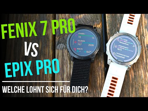 Garmin Epix Pro vs Fenix 7 Pro - Unterschiede im Detail