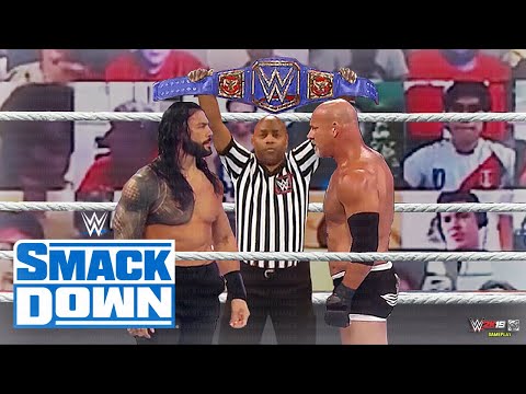 FULL MATCH - Roman Reigns vs. Goldberg - Universal Title Match: Apr 6, 2021