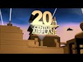 20th Century Airplane Logo 21st Century Hoax Style