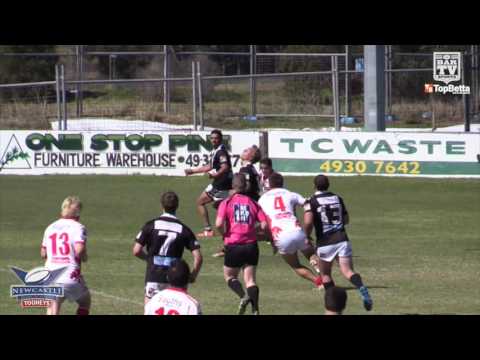 2016 Newcastle RL Round 15 Open Grade Highlights - Maitland Pickers v South Newcastle Lions