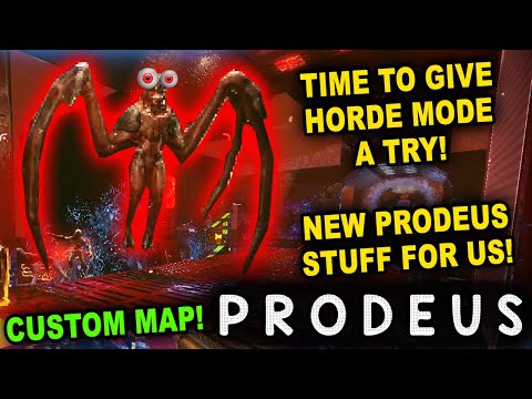 FINALLY TRYING OUT A HORDE MODE MAP! | Let's Play Prodeus (User Maps)