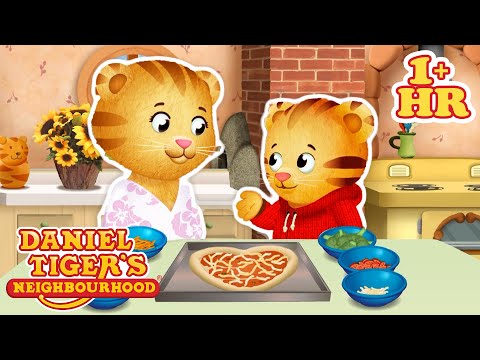 Daniel Tiger and Mom Tiger Make Pizza | Food Adventures for Kids | Full Episodes | Daniel Tiger