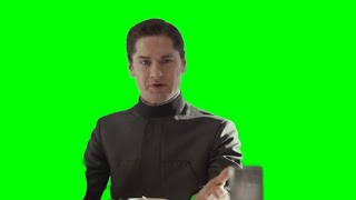 Syril Karn "mother, you're dripping" Andor green screen