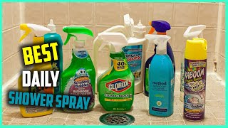5 Best Daily Shower Sprays for Mold/Natural Stone/Soap Scum/