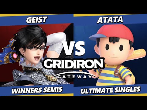 Gridiron Gateway 2024 TOP 8 - Geist (Bayonetta) Vs. ATATA (Ness) Smash Ultimate - SSBU