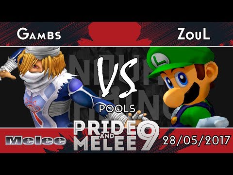 P&M9 - Gambs (Sheik) Vs. BPG | ZouL (Luigi) - Pools - Singles