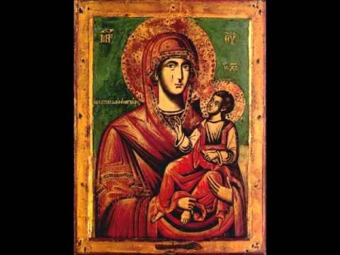 Paraclisul Maicii Domnului în română şi arabă